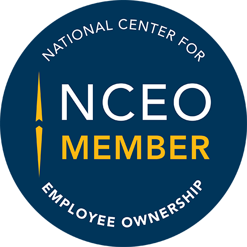 NCEO circle badge
