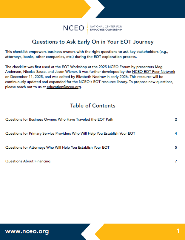 EOT Questions to Ask Cover Image