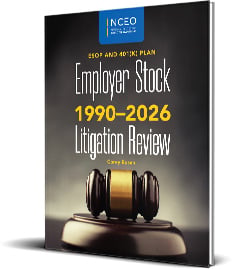 ESOP and 401(k) Plan Employer Stock Litigation Review 1990-2026