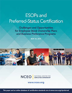 ESOPs and Preferred-Status Certification