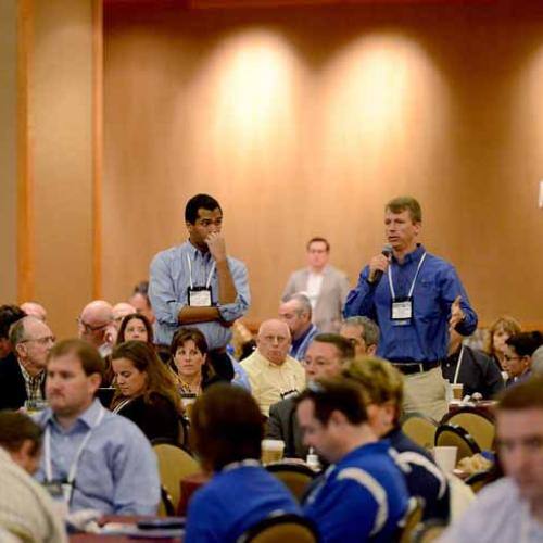 Conference advice session