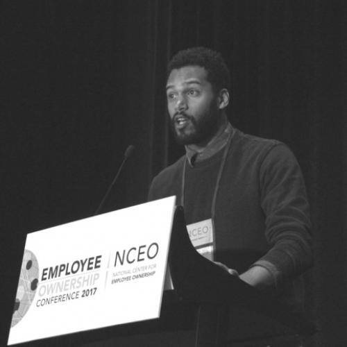 Conference presenter